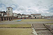 Chinchero, the colonial church erected on Incan walls